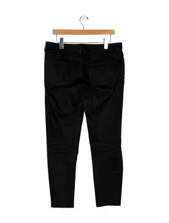 Salvatore Ferragamo Mid-Rise Straight Leg Jeans