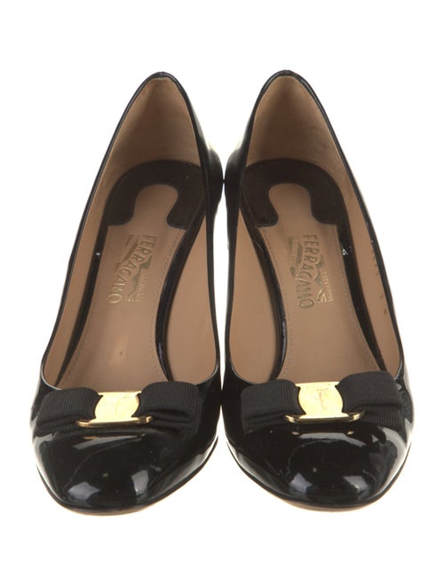 Salvatore Ferragamo Patent Leather Pumps