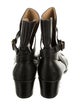 Salvatore Ferragamo Leather Moto Boots