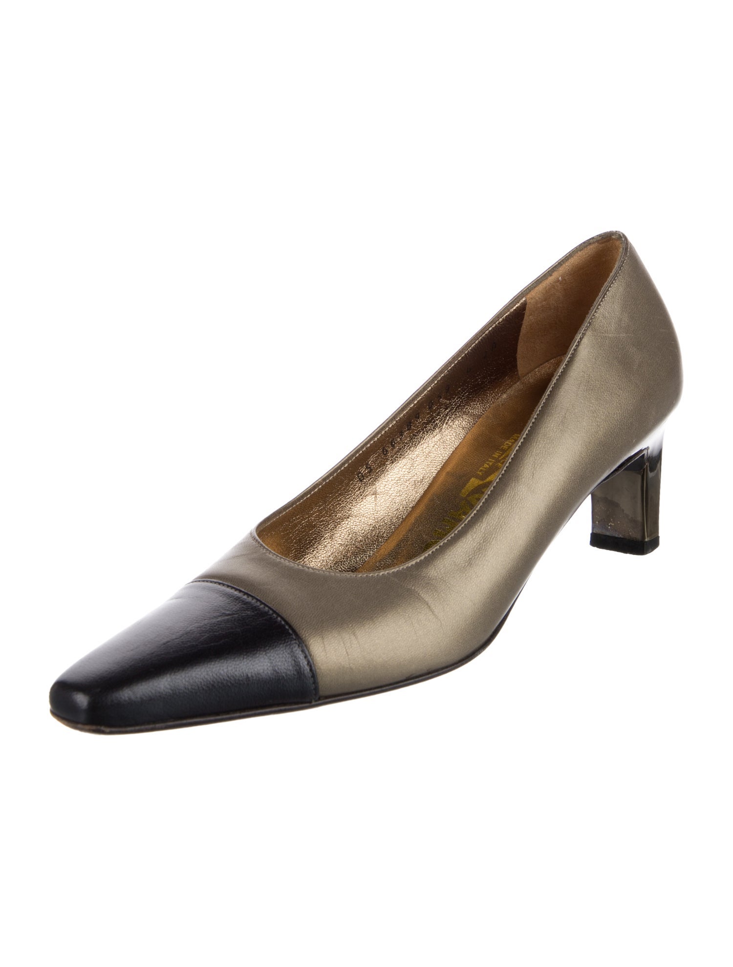 Salvatore Ferragamo Leather Pumps