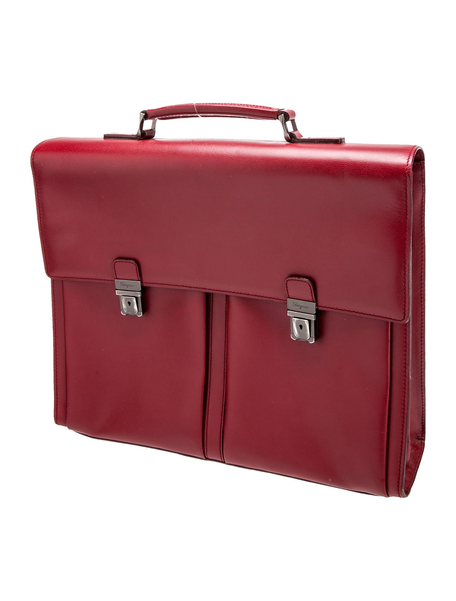 Salvatore Ferragamo Leather Briefcase