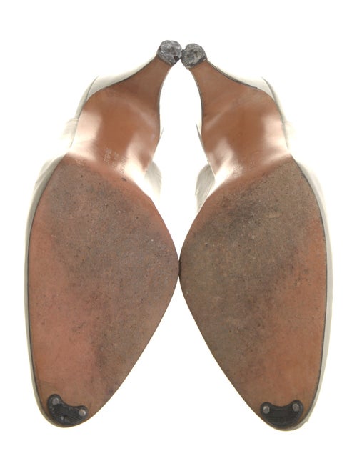 Salvatore Ferragamo Leather Slingback Pumps