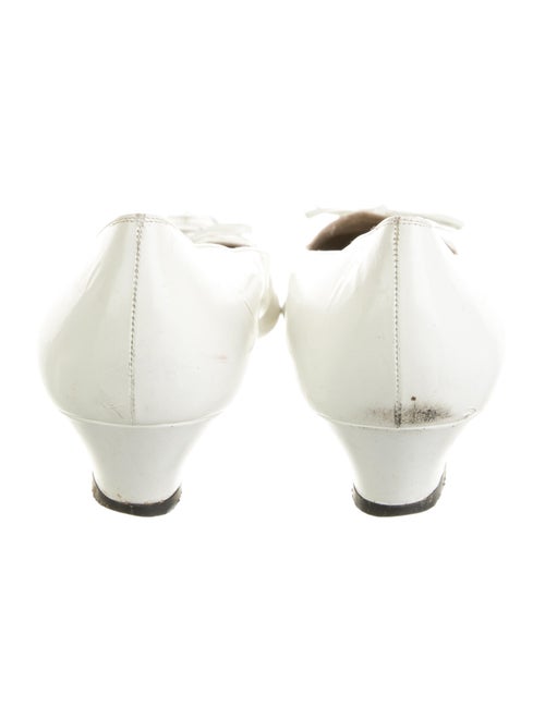 Salvatore Ferragamo Vara Bow Accent Patent Leather Mules