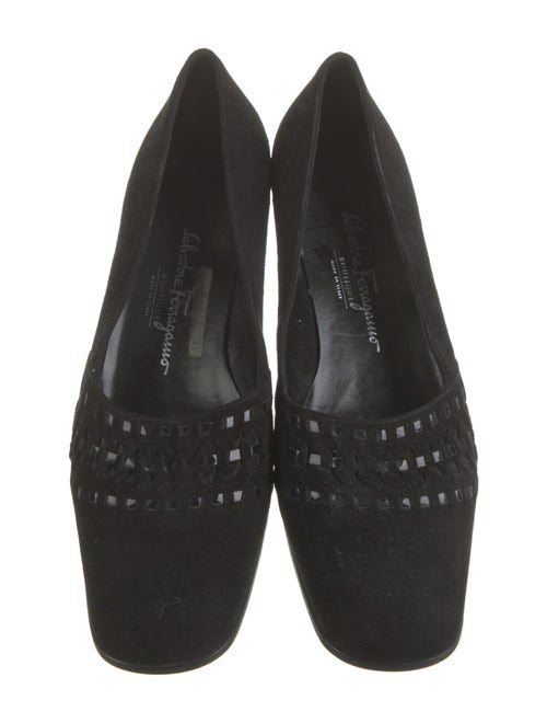 Salvatore Ferragamo Suede Pumps