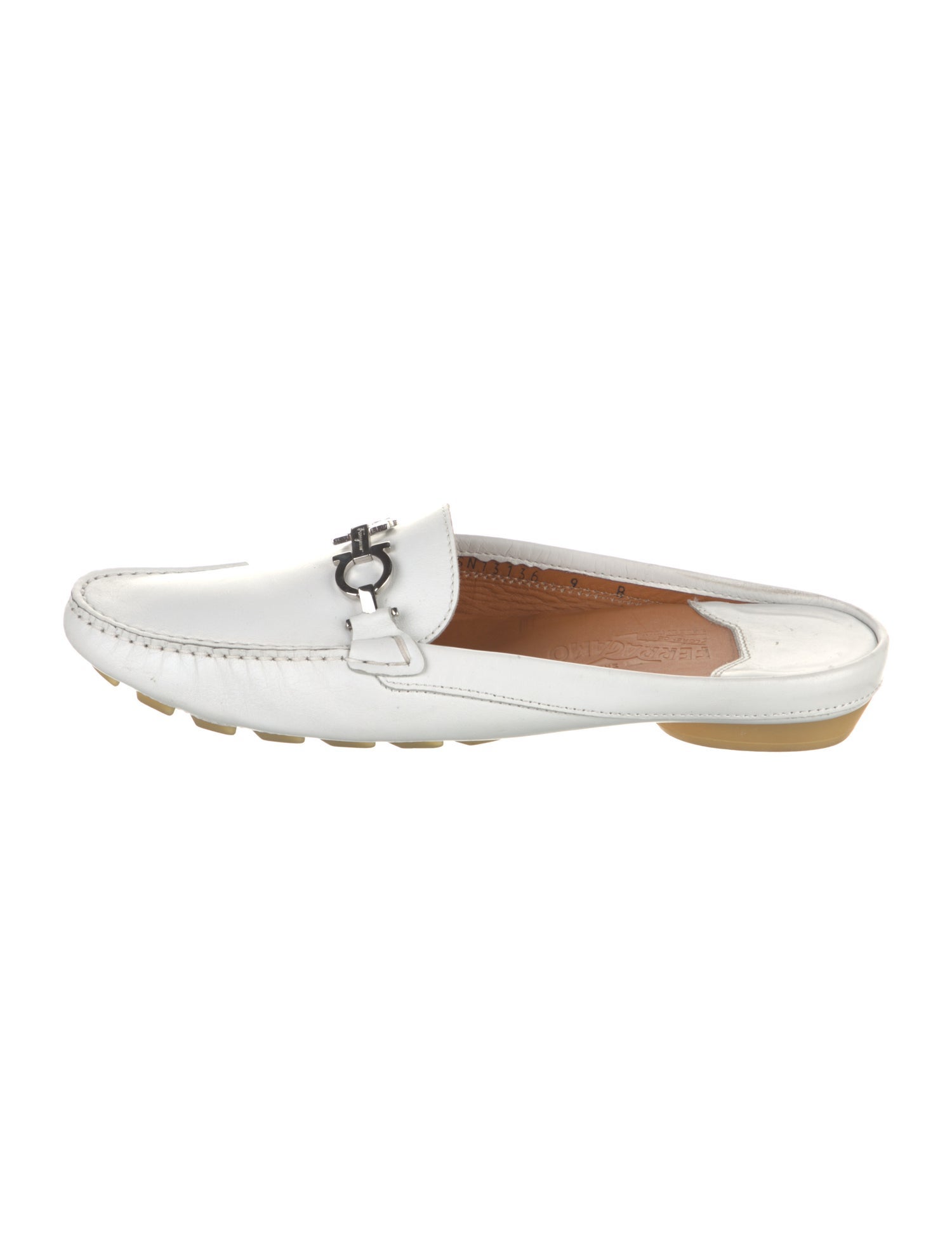 Salvatore Ferragamo Leather Mules