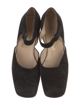 Salvatore Ferragamo Suede Pumps