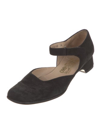 Salvatore Ferragamo Suede Pumps