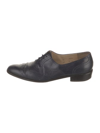 Salvatore Ferragamo Leather Oxfords