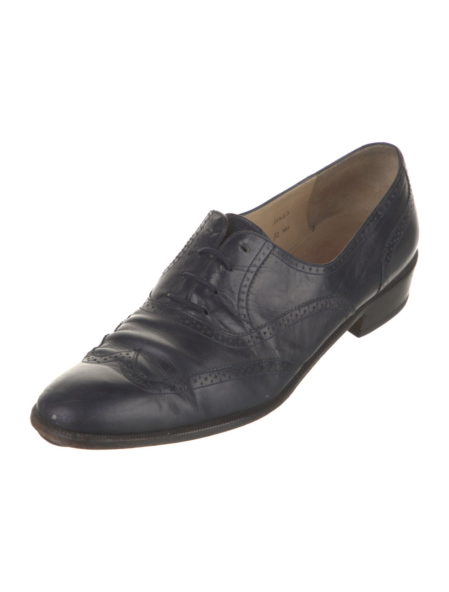 Salvatore Ferragamo Leather Oxfords