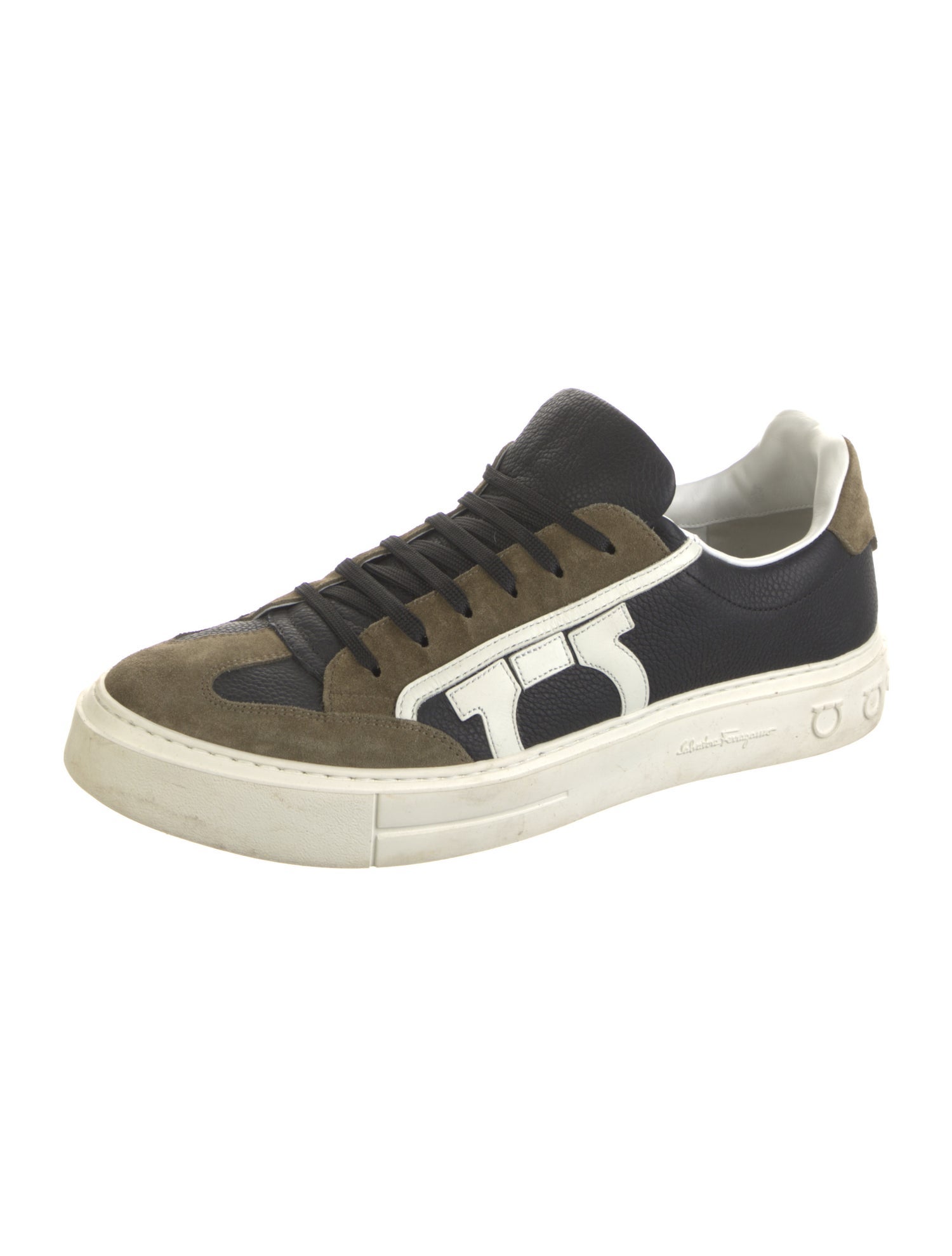 Salvatore Ferragamo Leather Sneakers