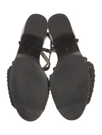 Salvatore Ferragamo Leather Slingback Flats