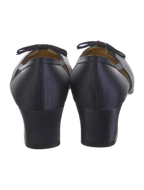 Salvatore Ferragamo Satin Pumps