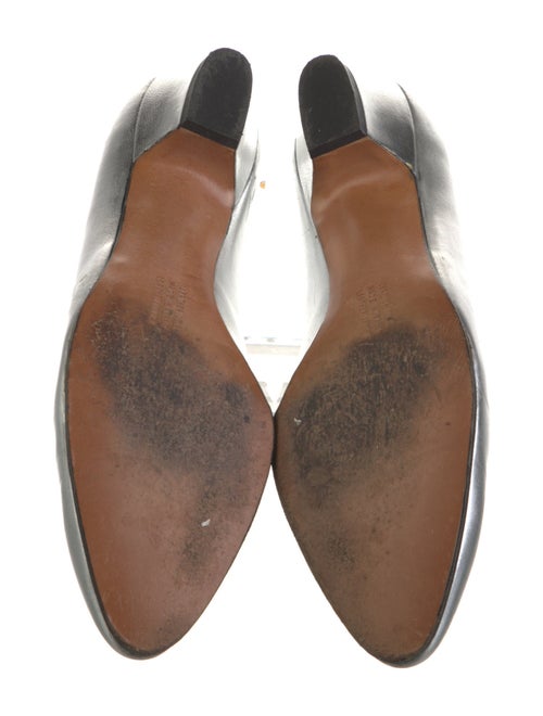 Salvatore Ferragamo Gancini Logo Leather Pumps