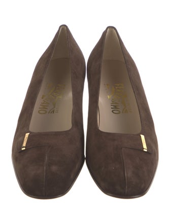 Salvatore Ferragamo Suede Pumps