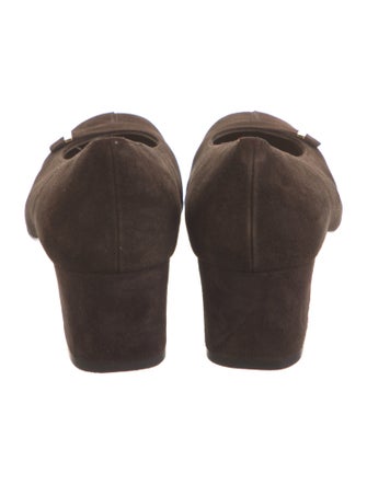 Salvatore Ferragamo Suede Pumps