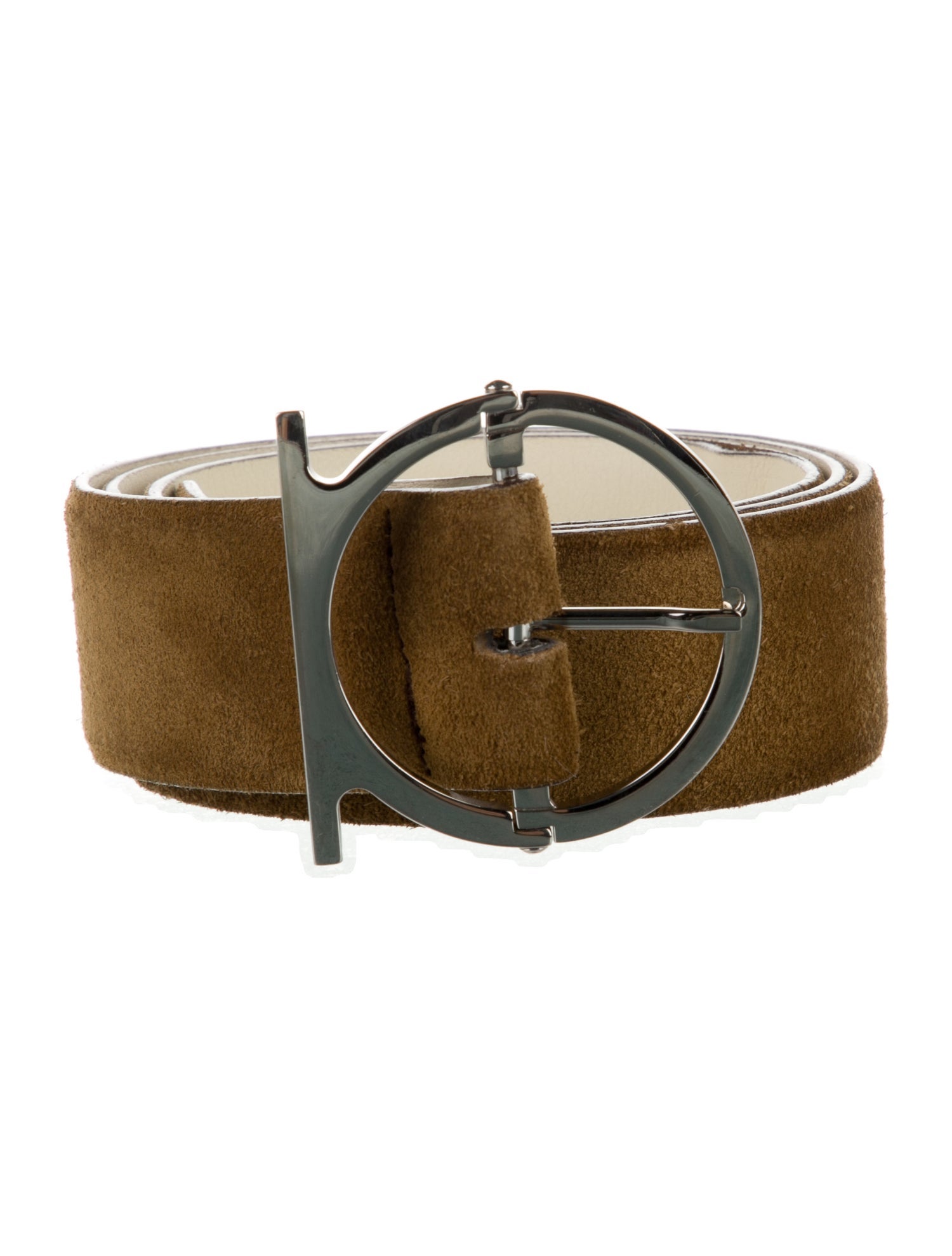 Salvatore Ferragamo Suede Belt
