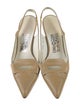 Salvatore Ferragamo Leather Slingback Pumps