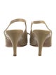 Salvatore Ferragamo Leather Slingback Pumps