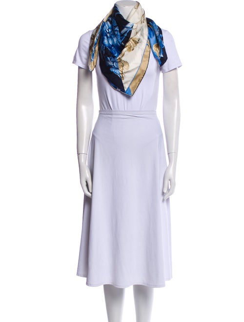 Ferragamo Silk Printed Scarf