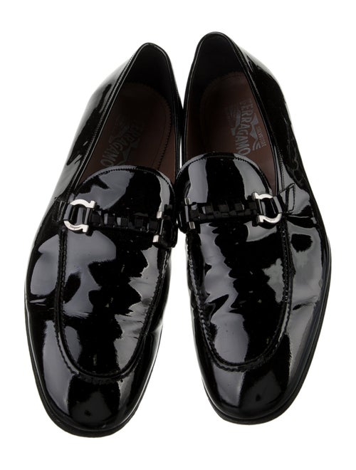 Salvatore Ferragamo Patent Leather Dress Loafers