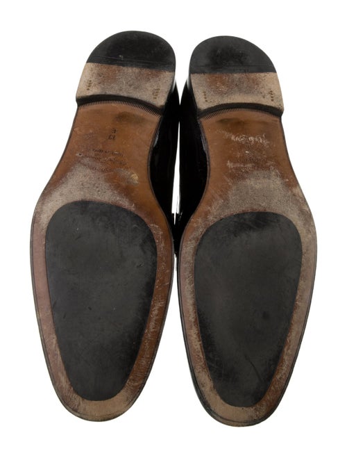 Salvatore Ferragamo Patent Leather Dress Loafers