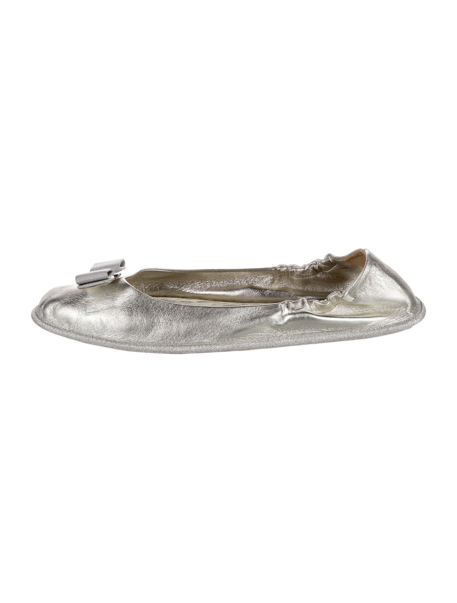Salvatore Ferragamo Leather Ballet Flats