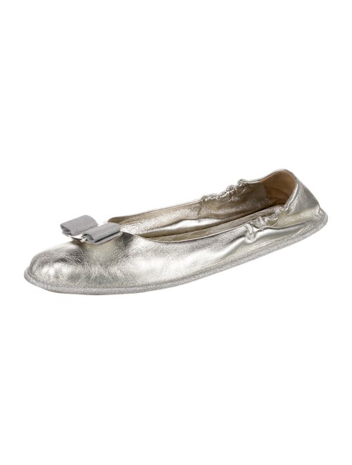 Salvatore Ferragamo Leather Ballet Flats