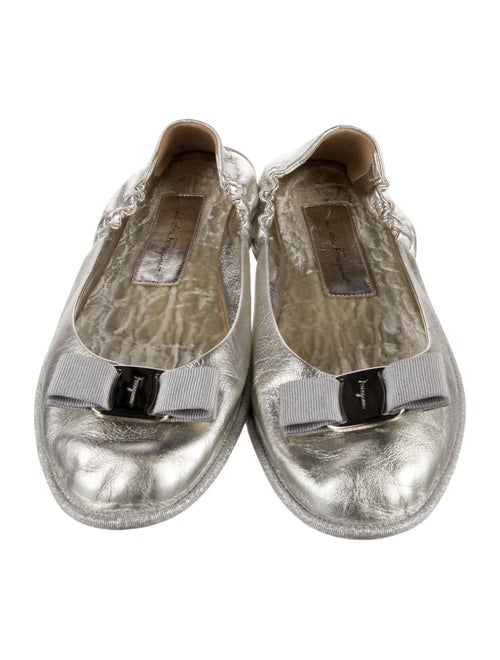 Salvatore Ferragamo Leather Ballet Flats