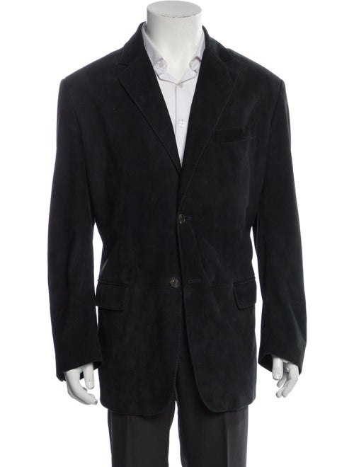 Salvatore Ferragamo Leather Utility Jacket