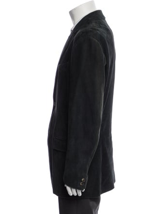 Salvatore Ferragamo Leather Utility Jacket