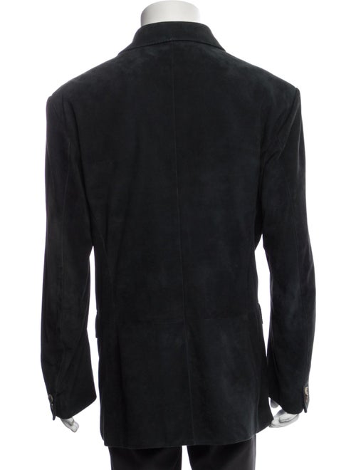 Salvatore Ferragamo Leather Utility Jacket