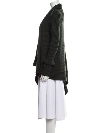 Salvatore Ferragamo Wool Open Front Sweater