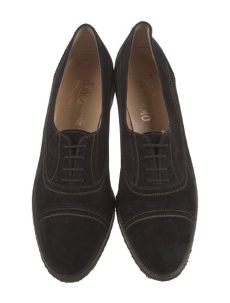 Salvatore Ferragamo Suede Oxfords