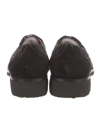 Salvatore Ferragamo Suede Oxfords