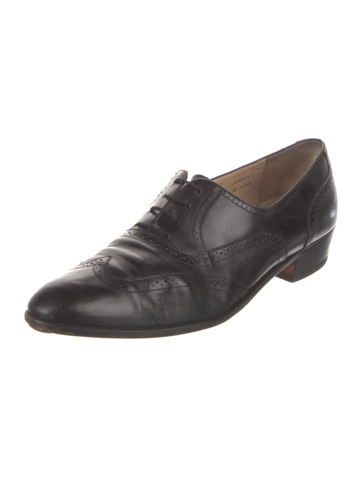 Salvatore Ferragamo Leather Oxfords
