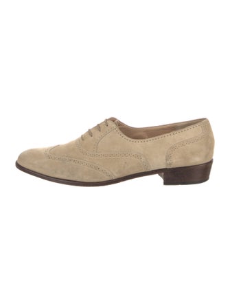 Salvatore Ferragamo Suede Oxfords
