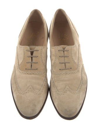 Salvatore Ferragamo Suede Oxfords