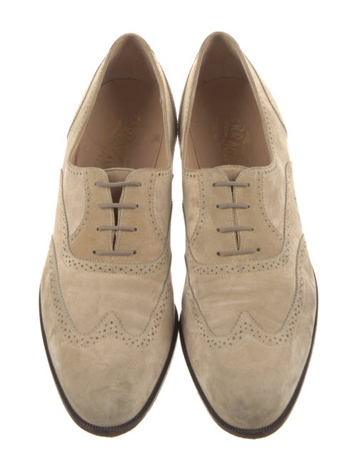 Salvatore Ferragamo Suede Oxfords