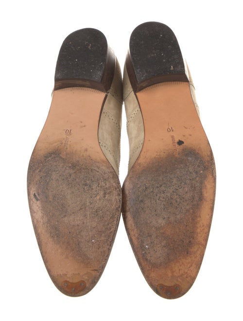 Salvatore Ferragamo Suede Oxfords