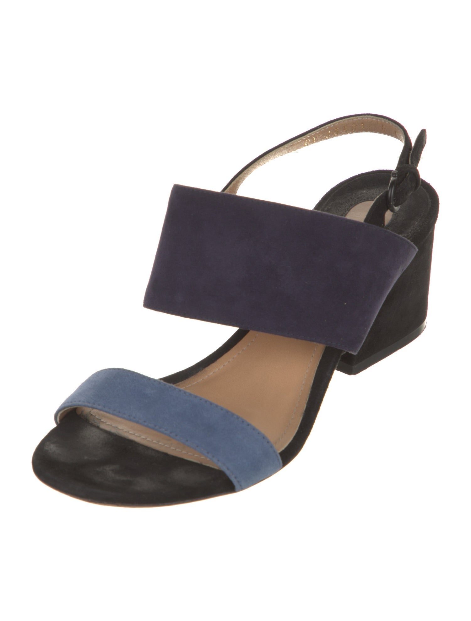 Salvatore Ferragamo Suede Slingback Sandals