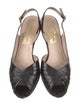 Salvatore Ferragamo Snakeskin Slingback Pumps