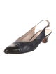Salvatore Ferragamo Leather Slingback Pumps