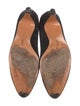 Salvatore Ferragamo Suede Leather Trim Embellishment Pumps
