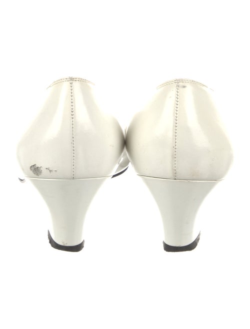 Salvatore Ferragamo Patent Leather Slingback Pumps