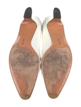 Salvatore Ferragamo Patent Leather Slingback Pumps