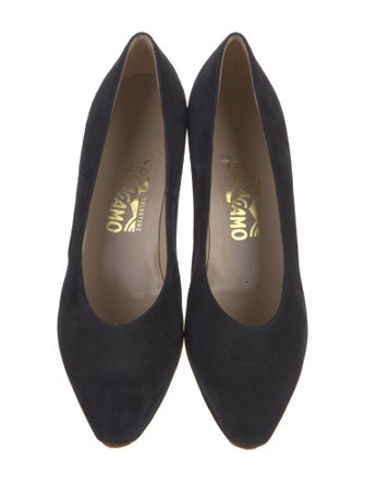 Salvatore Ferragamo Suede Pumps