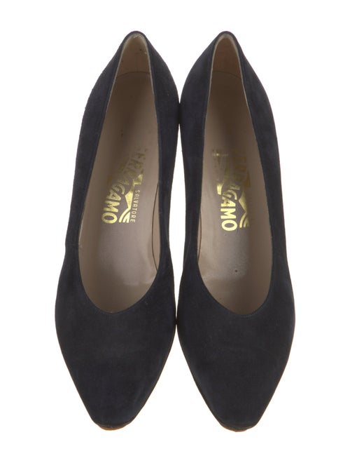 Salvatore Ferragamo Suede Pumps