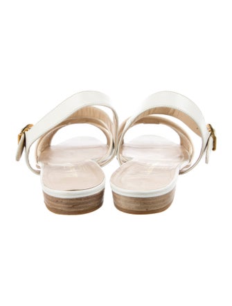 Salvatore Ferragamo Leather Slingback Sandals