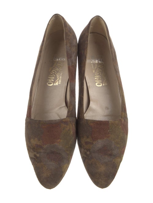 Salvatore Ferragamo Suede Flats