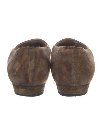 Salvatore Ferragamo Suede Flats